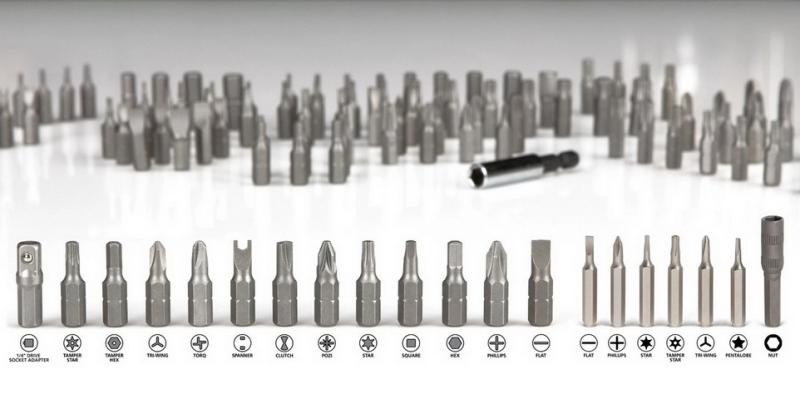 Подбор биты для крепежа разного диаметра