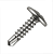 Саморез с пресс-шайбой и сверлом нержавеющий А2