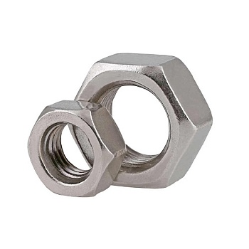 Гайка DIN 934 нержавеющая A2 (10X18Н10) M10